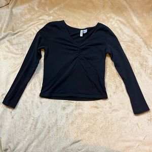 Long Sleeve Crop Top